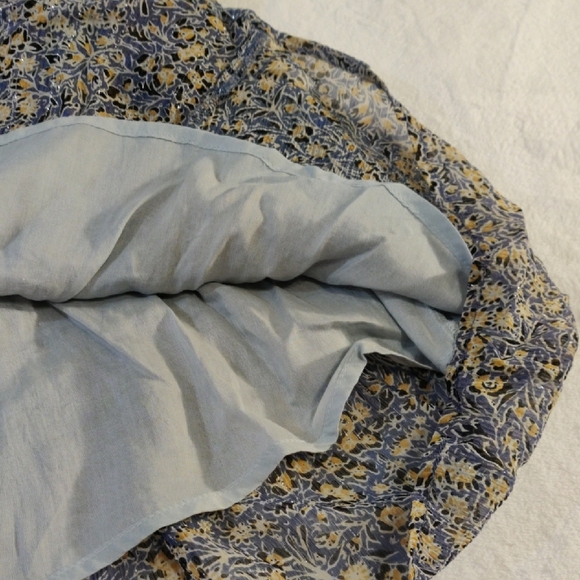 Anthropologie. Floral Off-Shoulder Dress - Picture 4 of 14